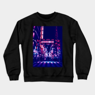 Shinjuku street Japan Crewneck Sweatshirt